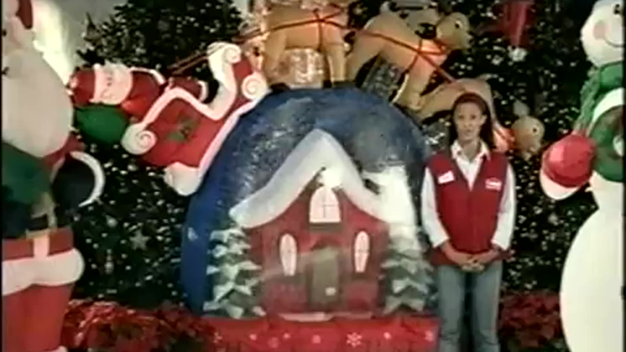 November 21, 2007 - Lowe's Holiday Commercial