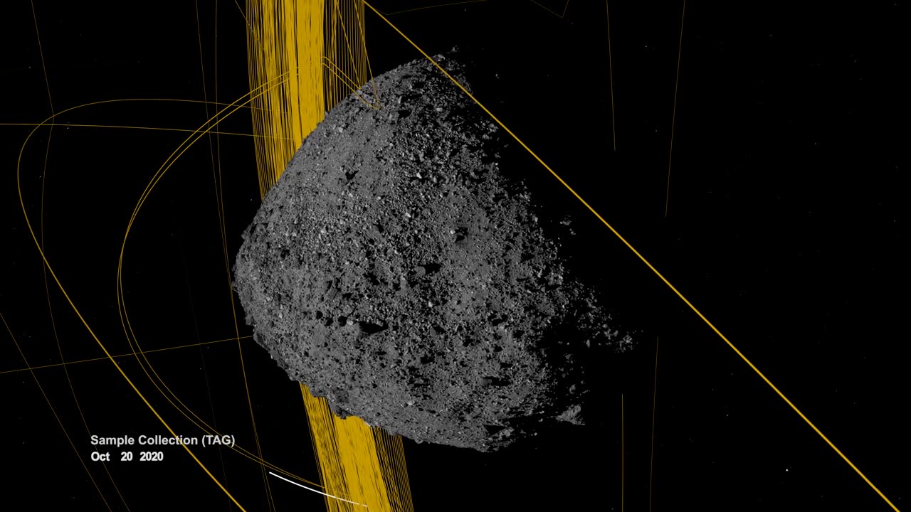 OSIRIS-REx Slings Orbital Web Around Asteroid to Capture Sample