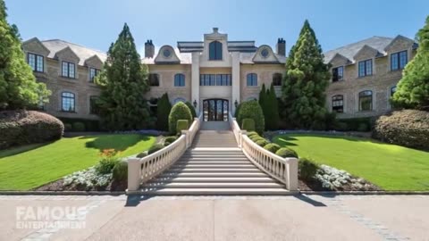 Steve Harvey _ House Tour _ New $15 Million Atlanta Mansion