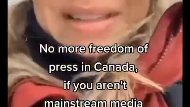 Only Government approved media allowed in Ottawa now?