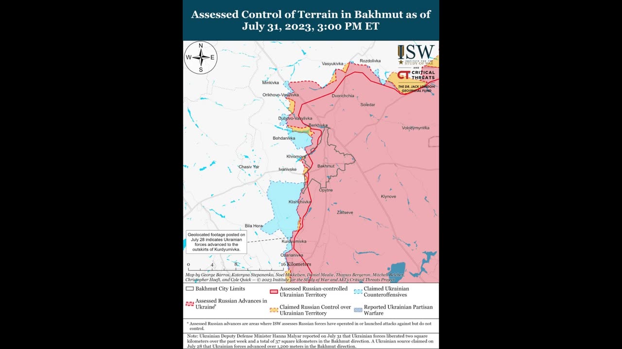 Analysis of the situation at the front from enemies: