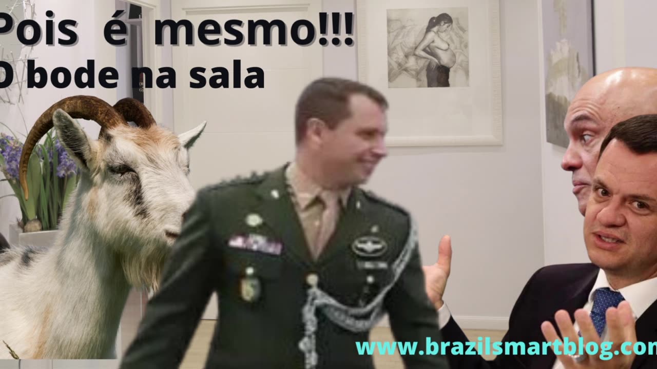 TIRARAM O BODE DA SALA