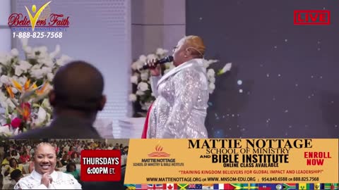 GOD SHALL BLESS & MAKE YOU A WONDER _ PROPHETESS DR. MATTIE NOTTAGE