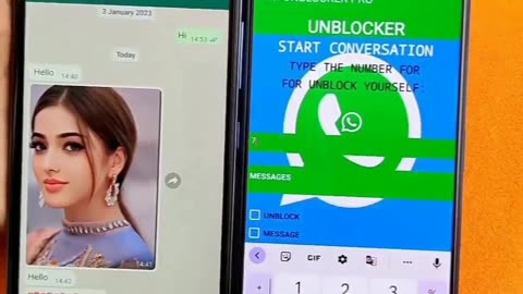 Whatapp unblock trick 100% working