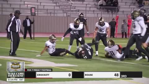 Crockett in first postseason game since 2017 looks to beat Rouse FOX 7 Austin