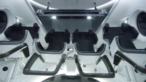 Inside the SpaceX Crew Dragon Spacecraft