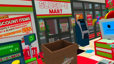 reviewing job simulator on my oculus quest 2