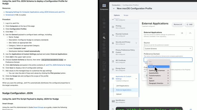 Jamf Pro JSON Schema for Nudge v1.1.0