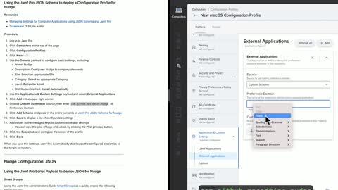 Jamf Pro JSON Schema for Nudge v1.1.0