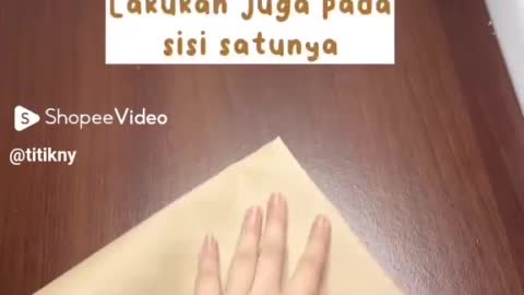 Cara praktis bikin bungkus nasi