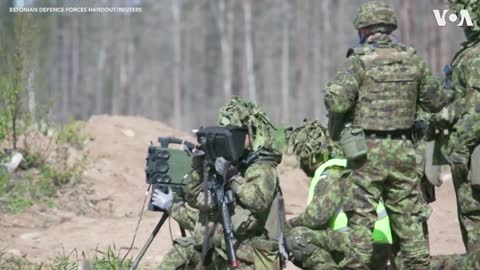 Estonia Begins Joint Military Drills with US Forces