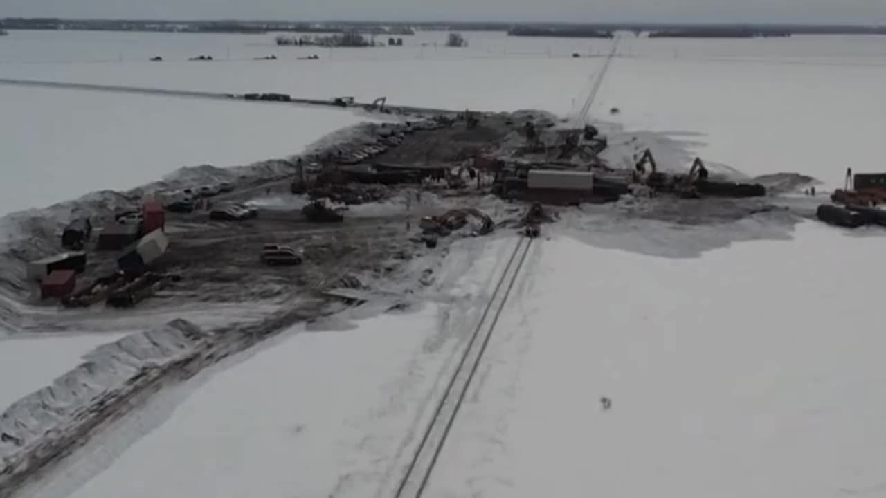 Canadian Pacific train has derailed in North Dakota and hazardous materials leaked out