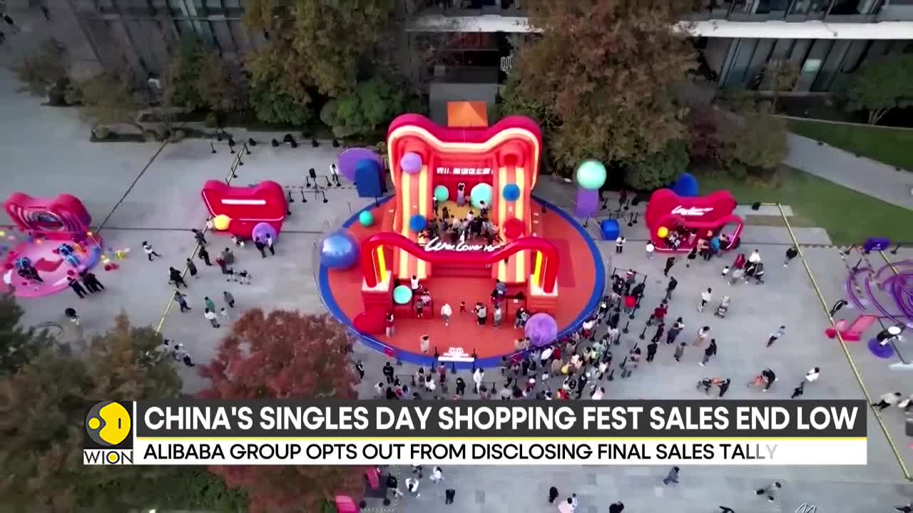 China: Singles Day shopping fest sales ends low; Covid curbs likely to hit profit margins | WION