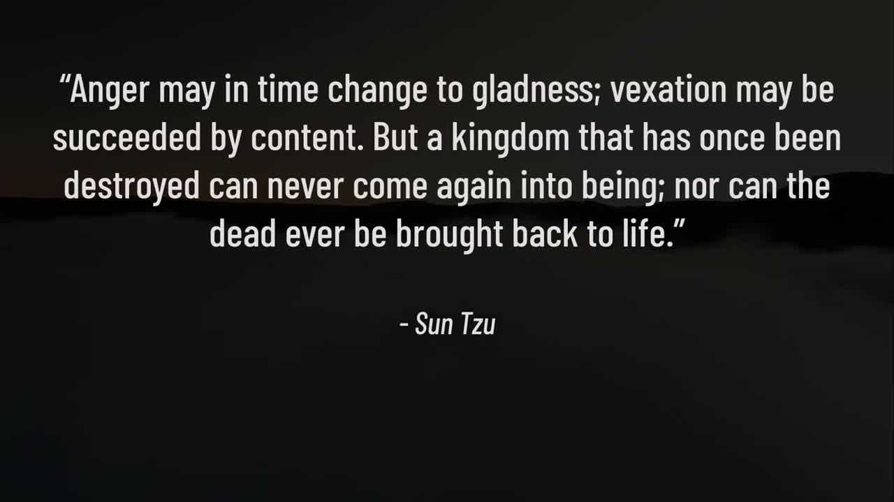 Sun Tzu Quotes - Lessons from The Art of War (Powerful Warrior Quotes)