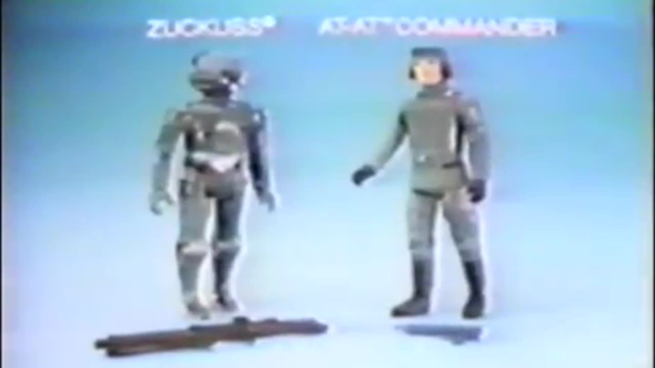 Star Wars 1980 TV Vintage Toy Commercial - Empire Strikes Back Action Figures Zuckus AT-AT Commander