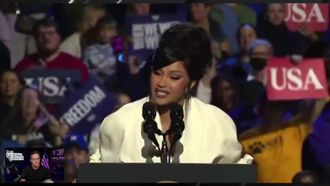 YIKES! Cardi B Has Psychotic Public MELTDOWN After Humiliating Kamala Endorsement, Elon Trolls Her