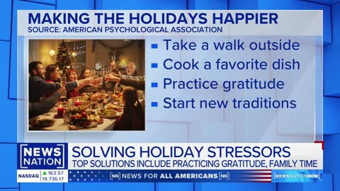 Stress levels up for adults around holidays | NewsNation Now