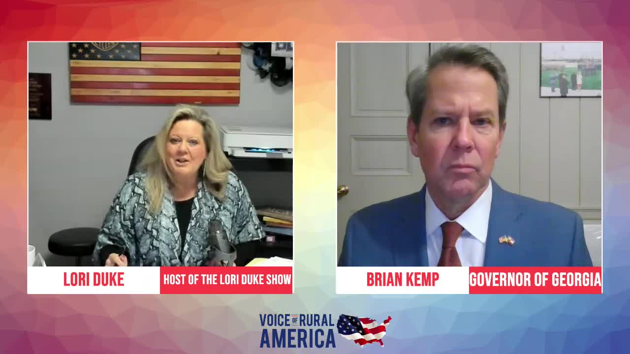 Georgia Governor Brian Kemp Joins The Lori Duke Show!