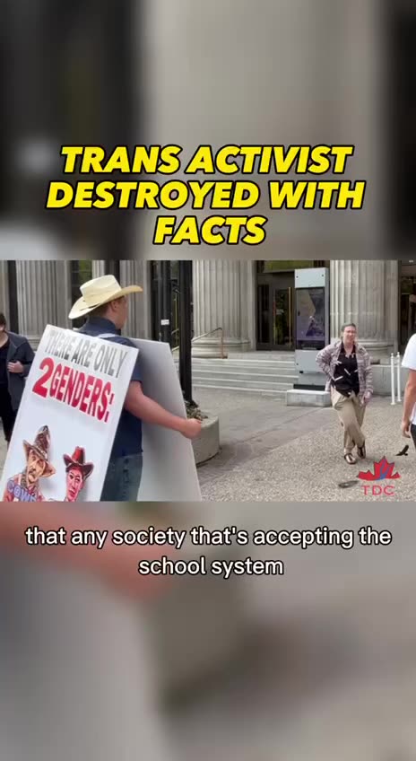 Gender Dysphoria? | “There Are Only 2 Genders” Street Debate