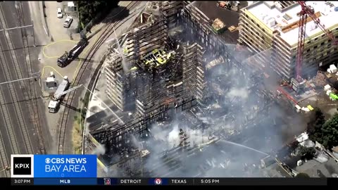 Fire destroys affordable housing complex under construction in unincorporated Redwood City