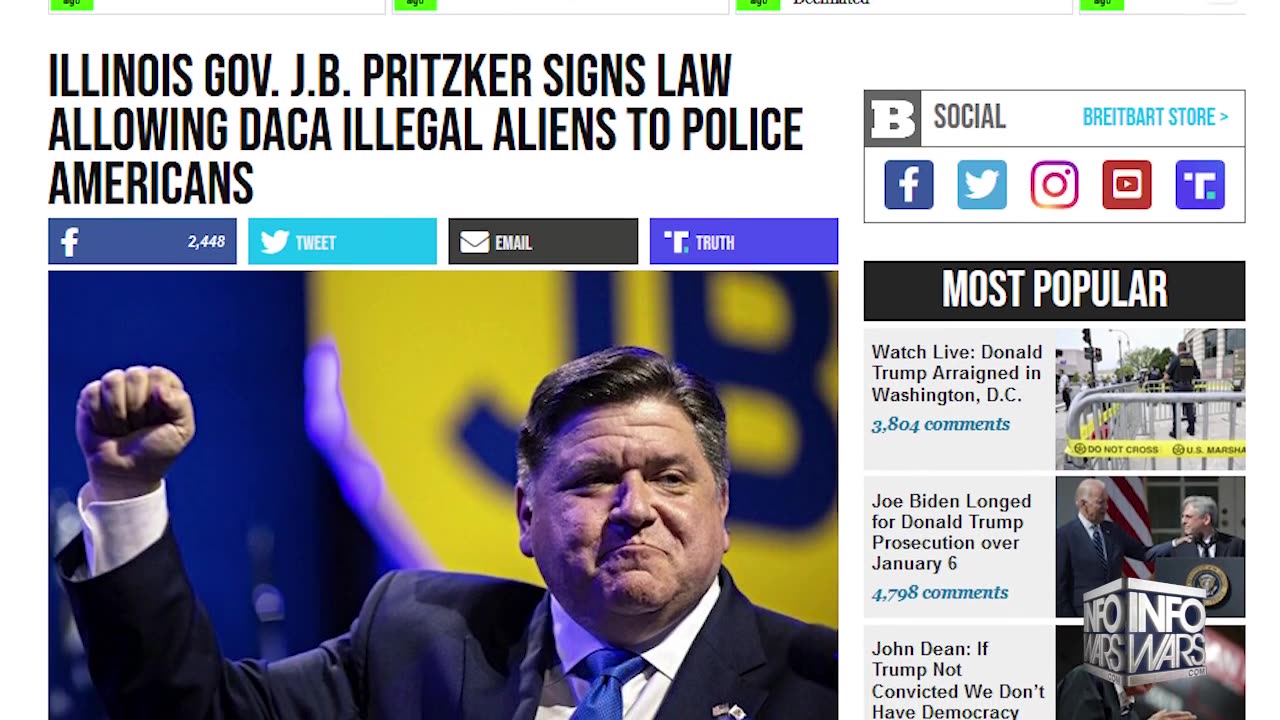 Infowars - BANNED.video - Illinois Governor Signs Off On Total Anarchy