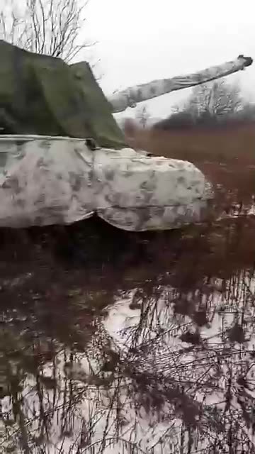 Немецкий Leopard 1A5 украинской армии