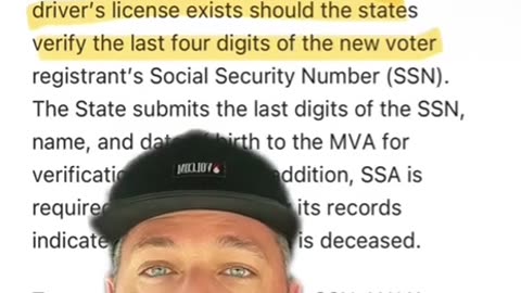 New Voter Fraud Scheme.