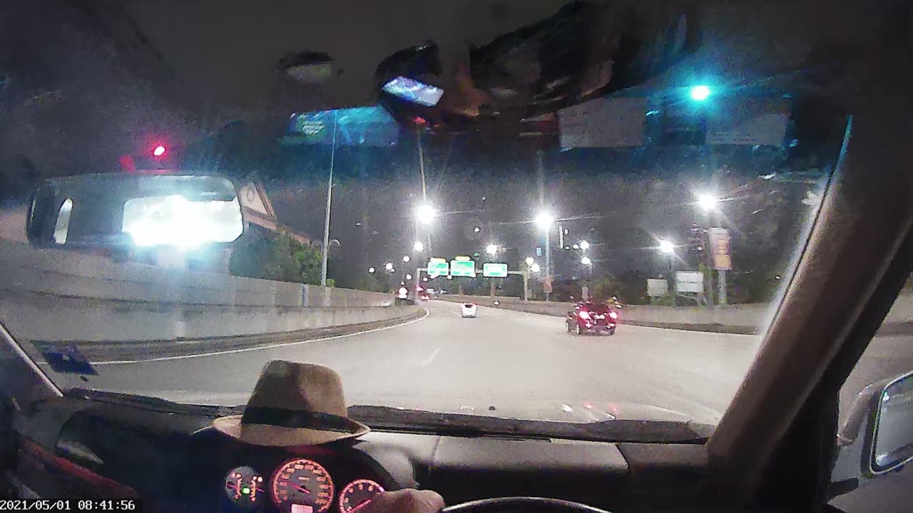 XV16 Test: April 24, 2023 Night Driving Test - Driving home from Ampang after picking up Erin