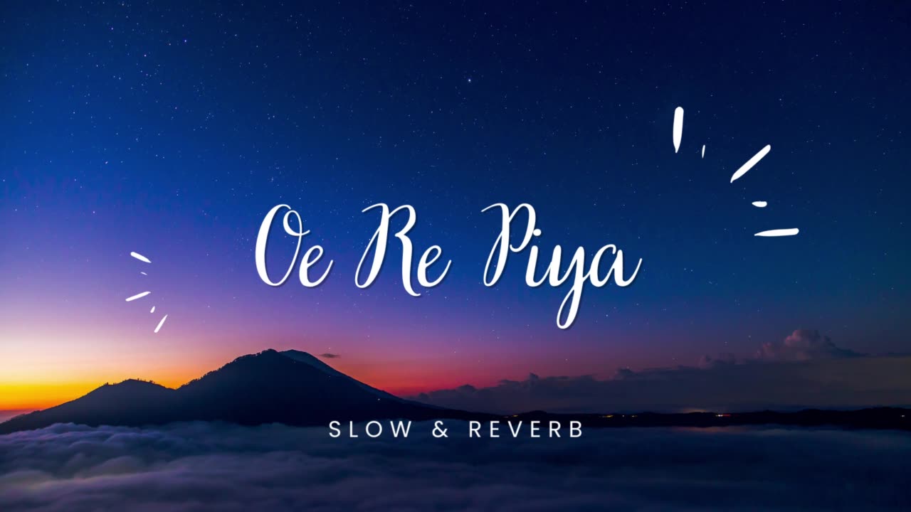 O re piya - indain song | slow & reverb | rahat, madhuri
