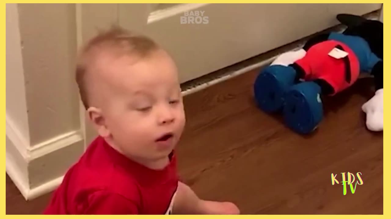 Baby Playing Funny Video - Try not to Laugh