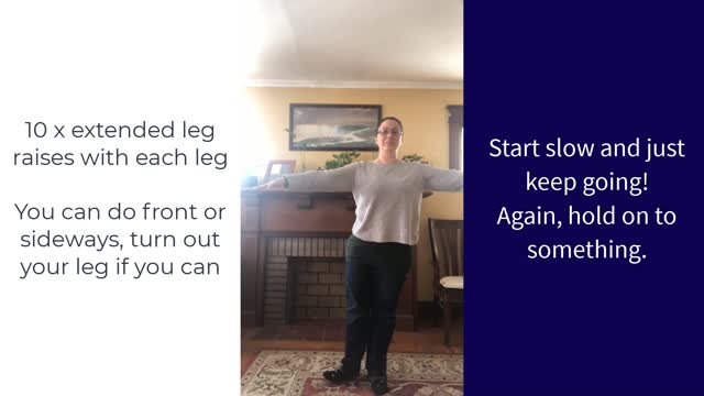 Xandora Fluffy Ballerina - stand up & move for 4 minutes
