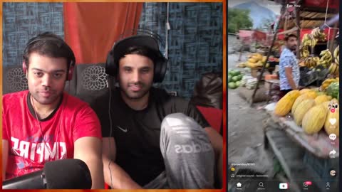 Ducky bhai reacting to tiktoks