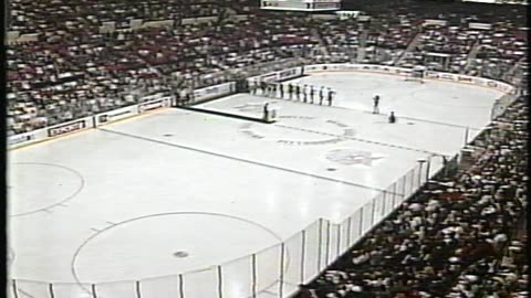 Le match des étoiles de la ligue Nationale de Hockey de 1990