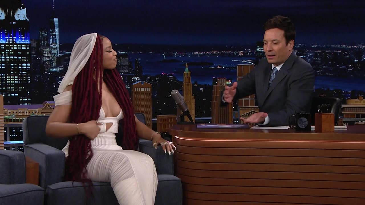 Chloe Bailey on Tonight show