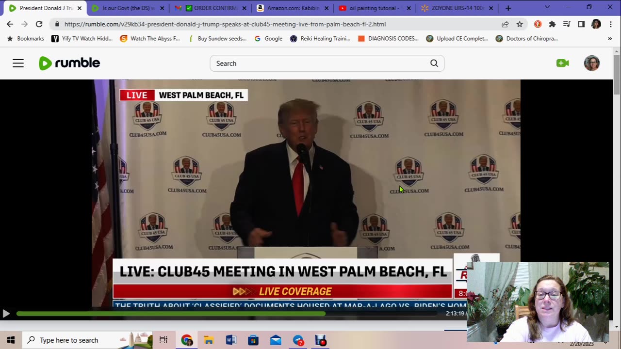 OH explosion, J6/Tucker, Okeefe/PV, Ukraine not OH, Trump @ Club45.