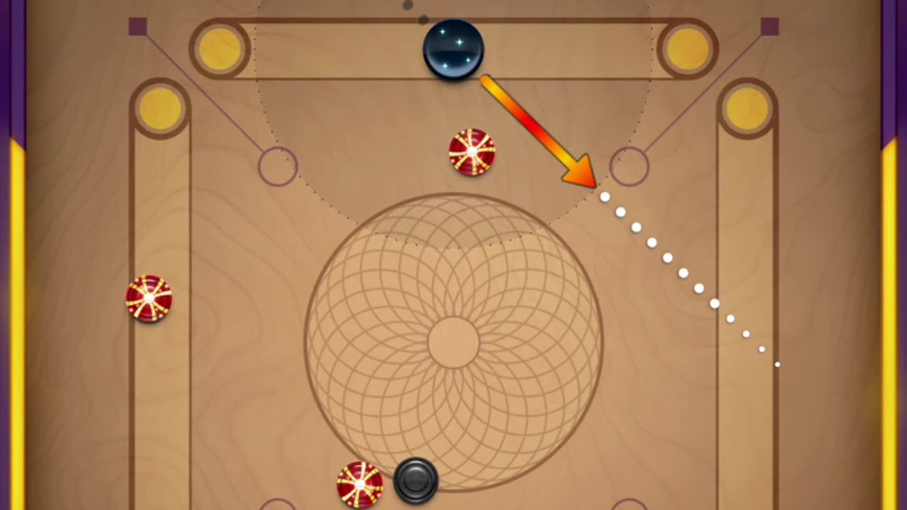 Caroom king play anyone