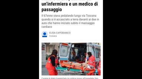 Malori improvvisi dal 2 al 3 luglio.