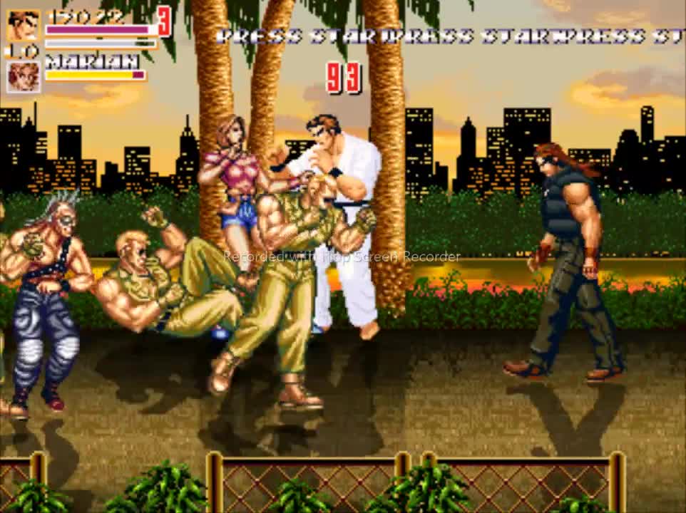 Streets of Rage Z Megamix - Takuma Sakazaki gameplay | openbor game download links