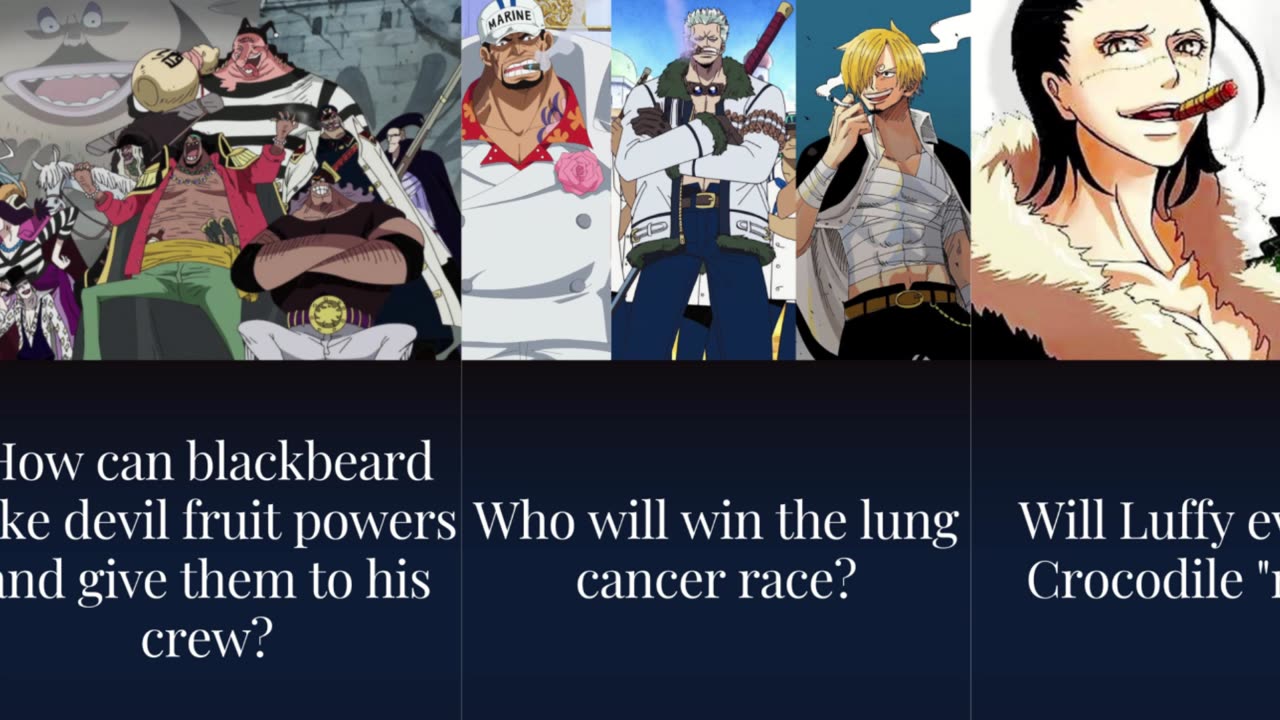 One Piece Unanswered Questions Only True Fans Have