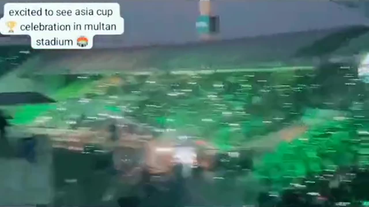 Asia cup ceremony