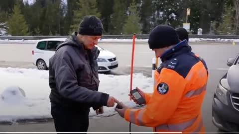 People, vehicles, and fingerprints are now being checked.