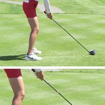 Noh Yerim golfing #golf #golfer #professional #athlete #pro #tour #swing #green #fairway #hit #shot