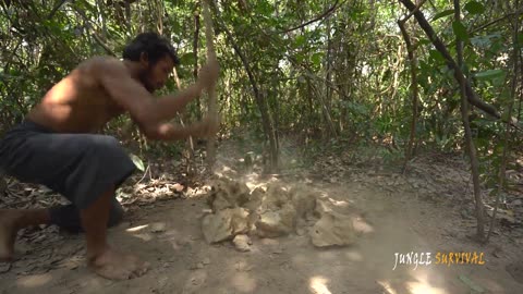 Jungle Man Build The Most Secret Underground Villa Swimming Pool