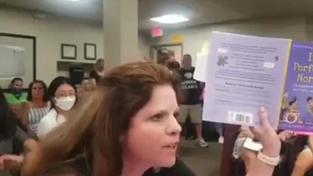 Mama Bear Reads Child Sexual Material & Destroys School Board a