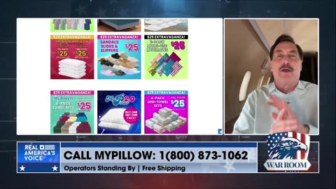 Visit mypillow.com/warroom To Get Your WarRoom Posse Specials