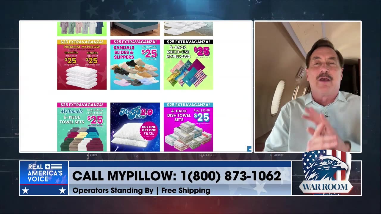 Visit mypillow.com/warroom To Get Your WarRoom Posse Specials