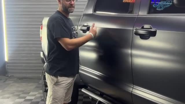 This Satin Clearcoat came in clutch! Scratch resistant, gas resistant, and durable