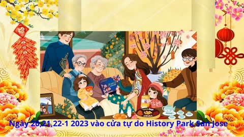 Hội Tết San Jose California ở History Park Vào Cửa Tự Do