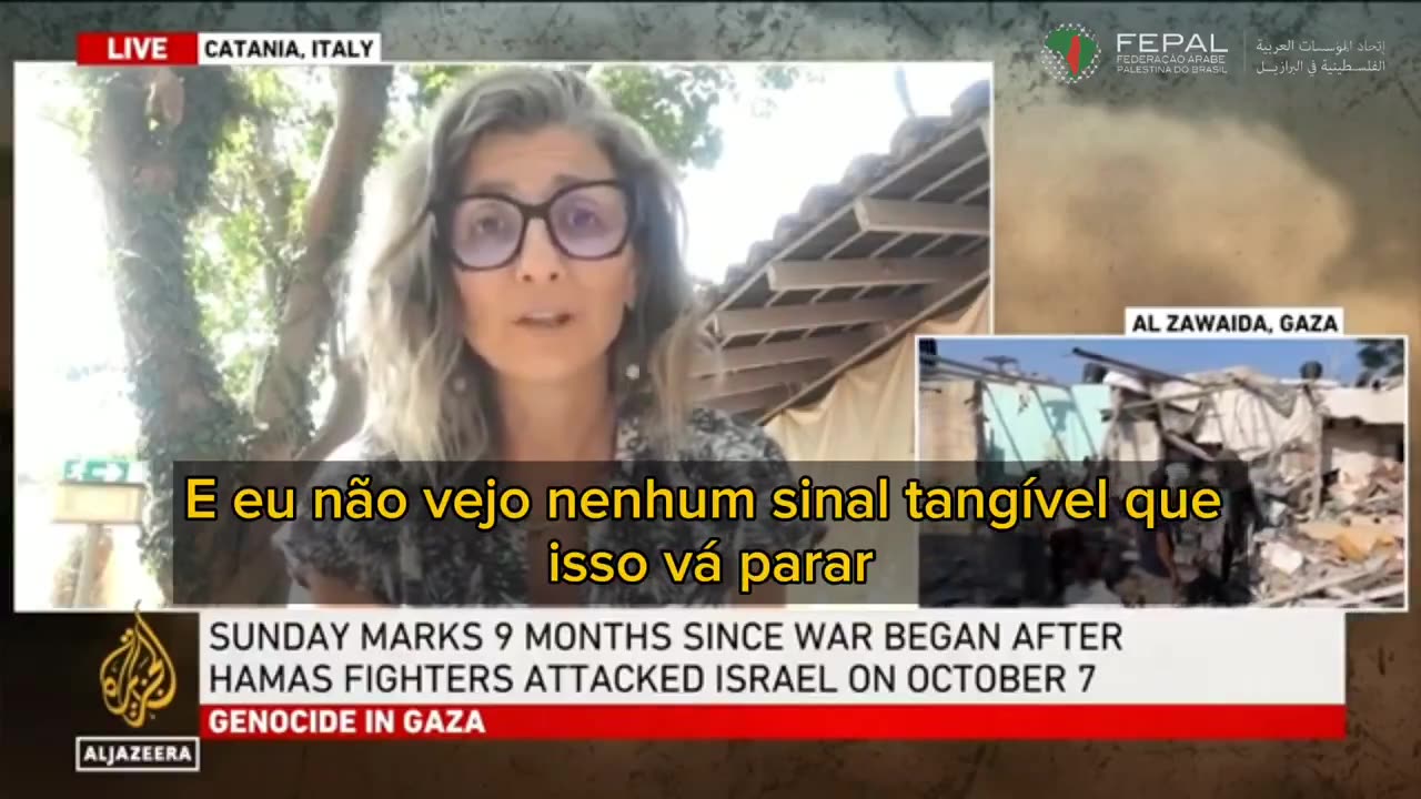 "Não há outra maneira de parar esta carnificina em Gaza a não ser impor um cessar-fogo