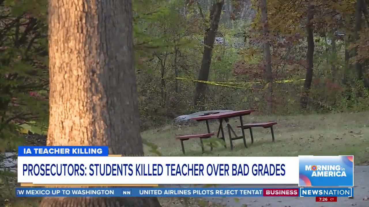 Prosecutors: Students killed teacher over bad grades | Morning in America